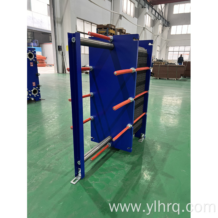 Plate and frame heat exchanger